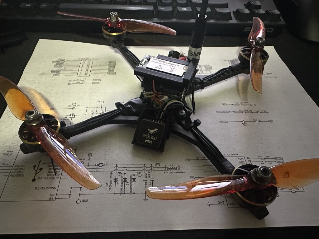 sub 250gram DIY drone